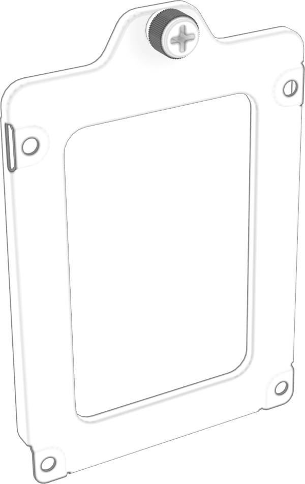 FRAME 5000D Replacement SSD Tray (2pcs), White