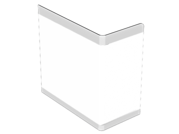 FRAME 4500X Replacement Glass Panel, Front/Left, Black