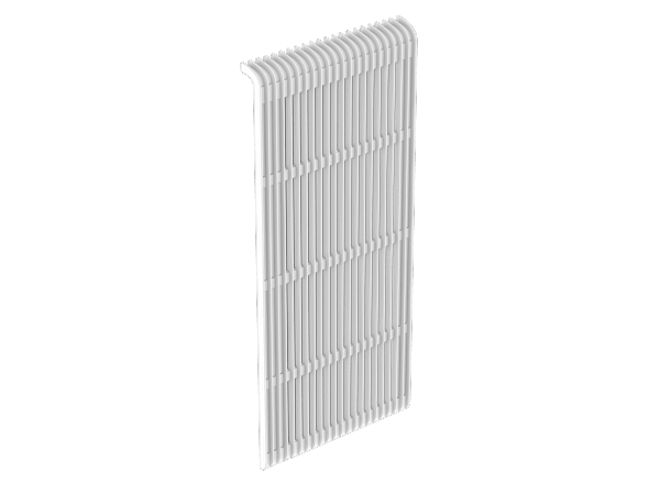 FRAME 4500X Side Grill, White