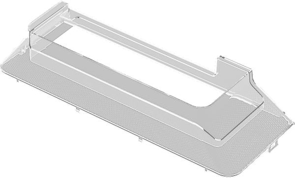 AIR 5400 Replacement Bottom Duct, Clear