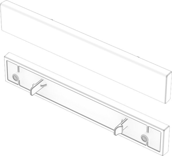 AIR 5400 Replacement Right Side Deco Covers, White