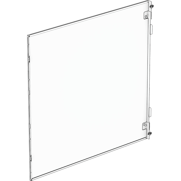 FRAME 5000 Series Sound Dampened Side Panel, Black