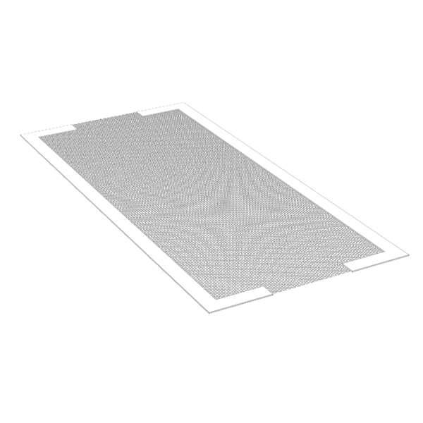 FRAME 4000D Mylar Top Filter, Black