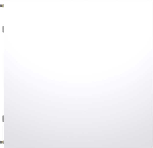 FRAME 4000 Flat Steel Panel - White