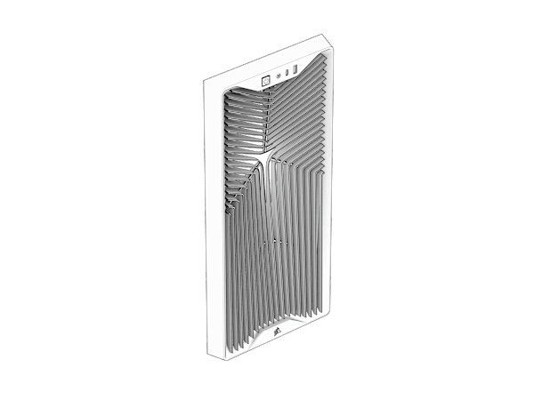 3200D Replacement Front Panel Assembly, White