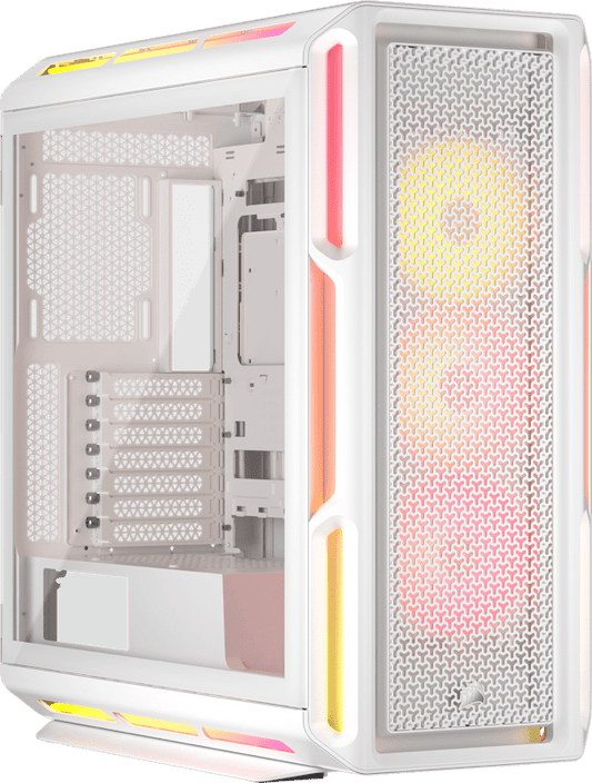 iCUE LINK 5000T LX RGB Mid-Tower High-Performance PC Case - White