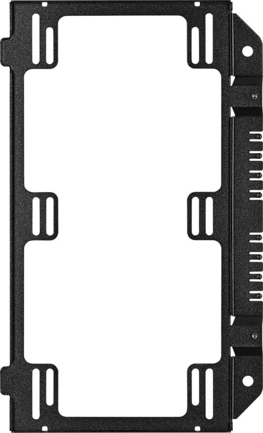 Crystal 680X RGB Top Fan Tray, Black