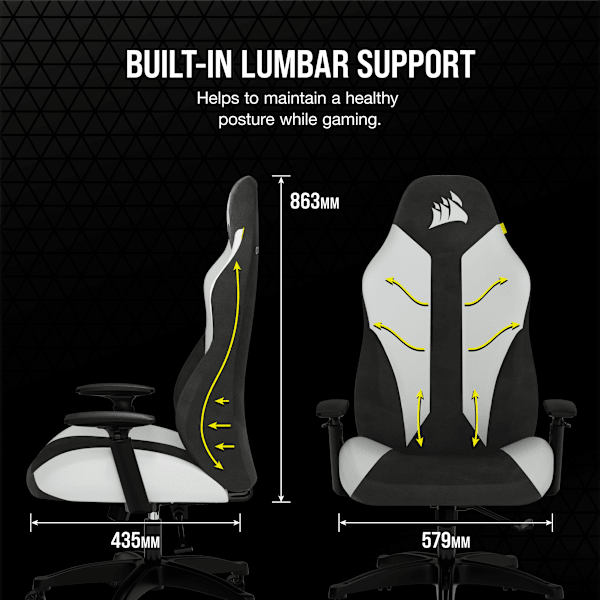 TC70 REMIX Gaming Chair - Relaxed Fit - White