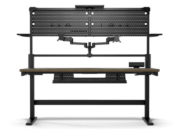 Platform:6 Creator Edition Desk - Wood, Dark Walnut Stain