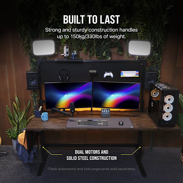 Platform:6 Creator Edition Desk - Wood, Dark Walnut Stain