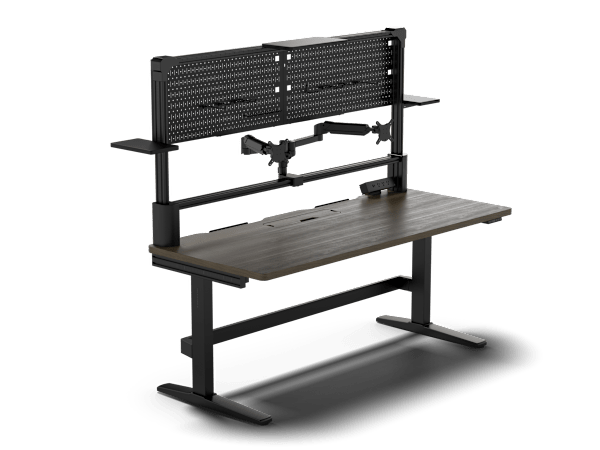 Platform:6 Creator Edition Desk - Wood, Dark Walnut Stain