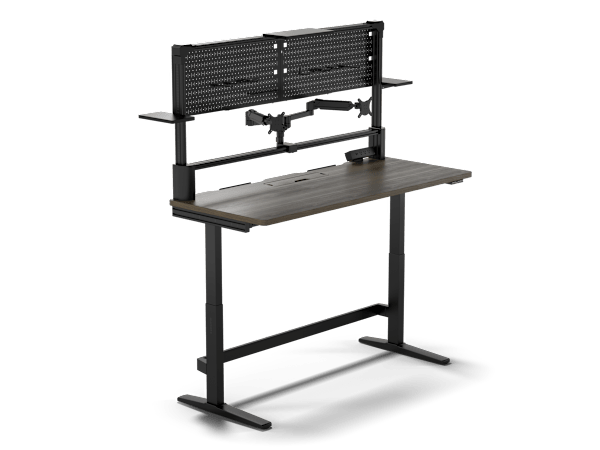 Platform:6 Creator Edition Desk - Wood, Dark Walnut Stain