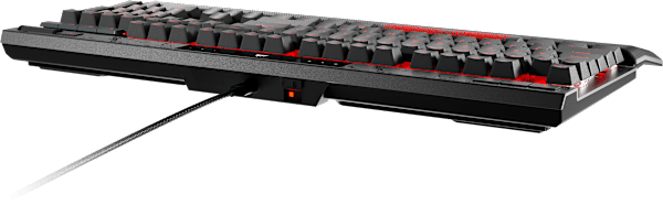 K70 MAX RGB Magnetic-Mechanical Gaming Keyboard — Adjustable CORSAIR MGX Switches — Steel Grey (Refurbished)