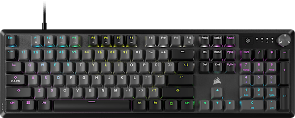 K70 CORE RGB Mechanical Gaming Keyboard — Steel Grey (Revival Series)