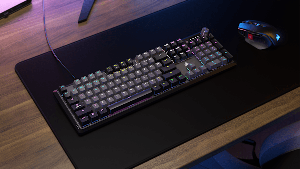 K70 CORE RGB Mechanical Gaming Keyboard — Steel Grey (Refurbished)