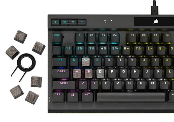 K70 RGB TKL CHAMPION SERIES Mechanical Gaming Keyboard — CHERRY MX Blue (Refurbished)