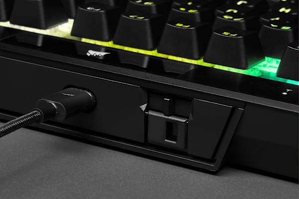K70 RGB TKL CHAMPION SERIES Optical-Mechanical Gaming Keyboard with PBT DOUBLE SHOT PRO Keycaps (NA) (Refurbished)