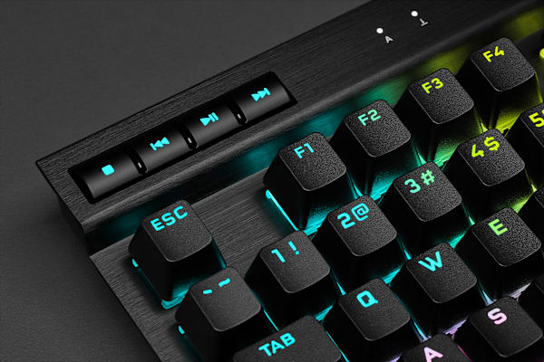 K70 RGB TKL CHAMPION SERIES Optical-Mechanical Gaming Keyboard with PBT DOUBLE SHOT PRO Keycaps (NA) (Refurbished)