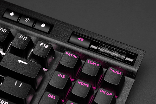 K70 RGB TKL CHAMPION SERIES Optical-Mechanical Gaming Keyboard with PBT DOUBLE SHOT PRO Keycaps (NA) (Refurbished)