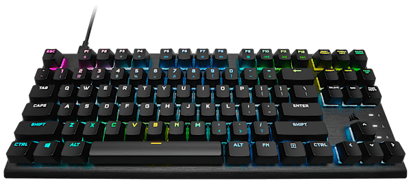 K60 PRO TKL RGB Tenkeyless Optical-Mechanical Gaming Keyboard - CORSAIR OPX Switch (Revival Series)