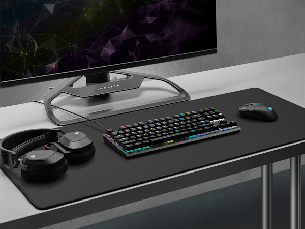 K60 PRO TKL RGB Tenkeyless Optical-Mechanical Gaming Keyboard - CORSAIR OPX Switch (Revival Series)