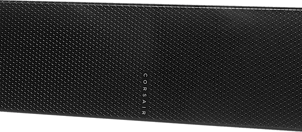 CORSAIR Magnetic Palm Rest, Full-size, Black