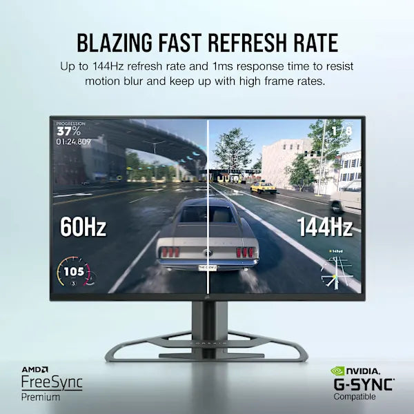 CORSAIR XENEON 32UHD144 32-Inch IPS UHD (3840 x2160), 144Hz Refresh Rate, HDR600 Gaming Monitor (Refurbished)