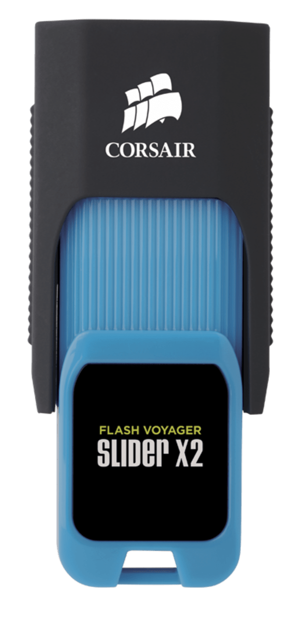 Flash Voyager® Slider X2 USB 3.0 128GB USB Drive (Refurbished)