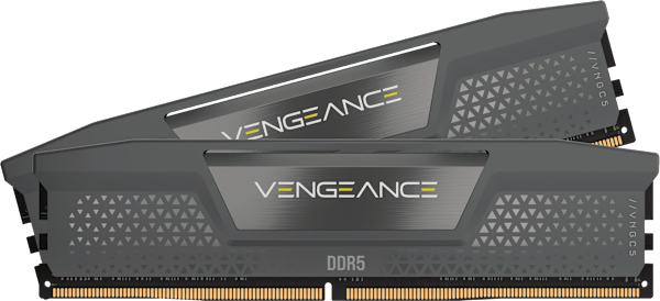 VENGEANCE® 32GB (2 x 16GB) DDR5 DRAM Up To 6000MT/s CL38 AMD EXPO & Intel XMP Memory Kit - GRAY