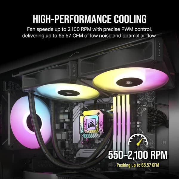iCUE AF120 RGB ELITE 120mm PWM Fan (Revival Series)