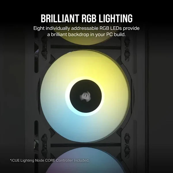 iCUE AF120 RGB ELITE 120mm PWM Triple Fan Kit (Revival Series)