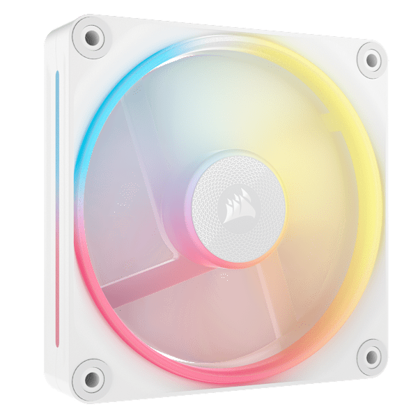 iCUE LINK LX120-R RGB 120mm PWM Reverse Fan Expansion - White (Revival Series)