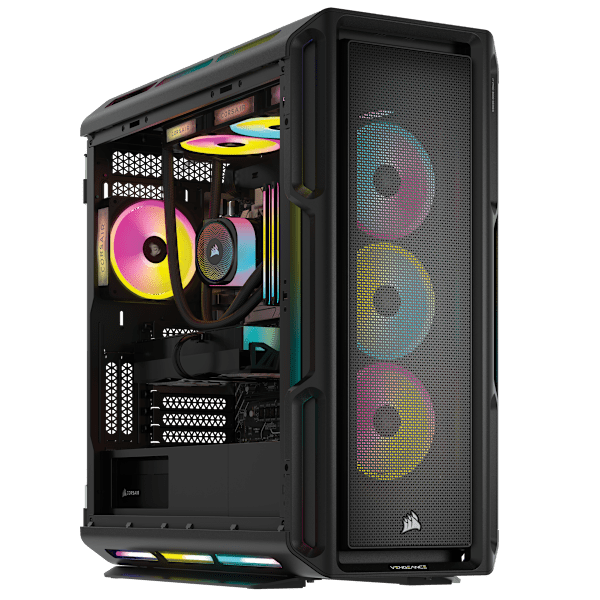 VENGEANCE a8200 Gaming PC: AMD Ryzen 9 9950X3D, GeForce RTX 5090, 64GB DDR5, 6TB (2TB/4TB) M.2 SSD, Win11 Pro