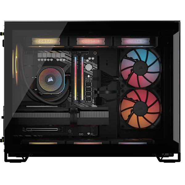 VENGEANCE i5200 Gaming PC - Black/Satin Gray: Intel Core Ultra 9 285K, GeForce RTX 5080, 32GB DDR5, 2TB M.2 SSD, Win11 Home (Refurbished)