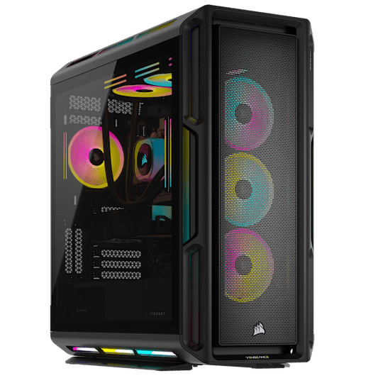 VENGEANCE i8200 Gaming PC: Intel Core i9-14900KF, GeForce RTX 5080, 64GB DDR5, 4TB (2TB/2TB) M.2 SSD, Win11 Pro (Refurbished)