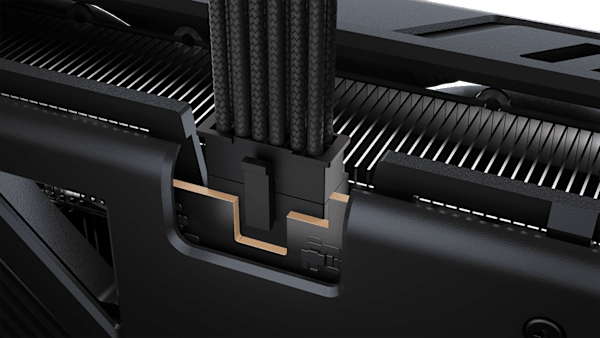 Elite Premium Individually Sleeved, 2x 8-Pin to PCIe 12V-2x6 600W Cable, Type 5 - Black