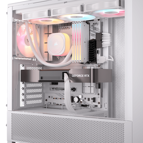 Elite Premium Individually Sleeved, 2x 8-Pin to PCIe 12V-2x6 600W Cable, Type 5 - White