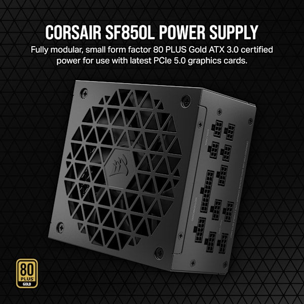 SF-L Series™ SF850L Fully Modular Low-Noise SFX Power Supply (Refurbished)