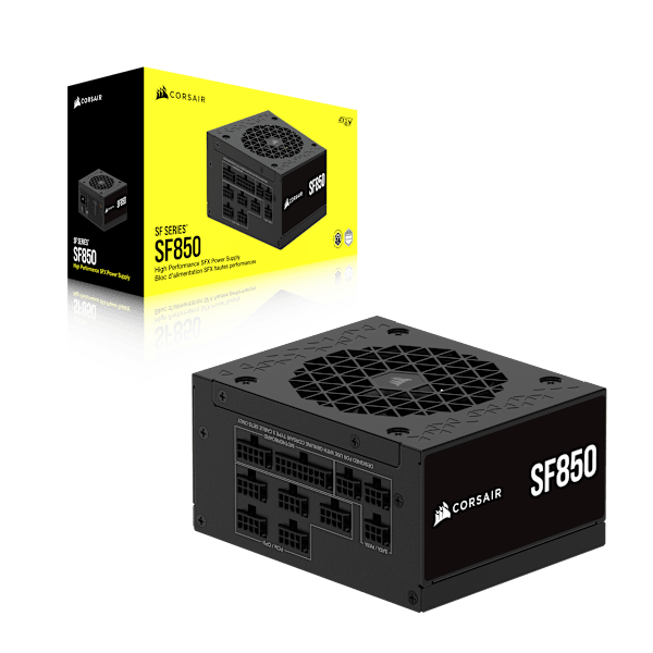 SF Series SF850 Fully Modular 80 PLUS Platinum SFX Power Supply (Refurbished)
