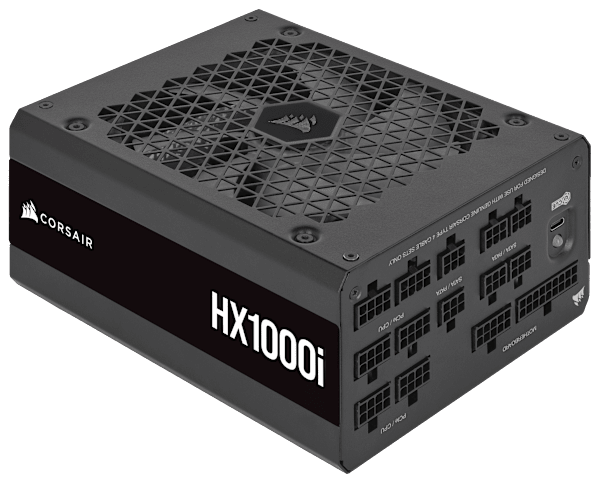 HX1000i Fully Modular Ultra-Low Noise Platinum ATX 1000 Watt PC Power Supply (Certified Refurbished)
