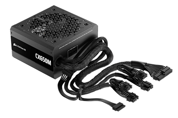 CX-M Series CX650M ATX 3.1 Cybenetics Bronze Semi-Modular PSU (Revival Series)