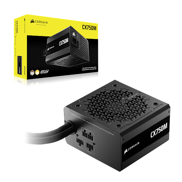 CX-M Series CX750M ATX 3.1 Cybenetics Bronze Semi-Modular PSU