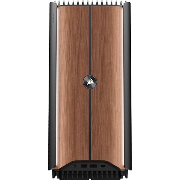 CORSAIR ONE i500 PC – Wood Dark: Intel Core i9-14900F, GeForce RTX 5070, 32GB DDR5, 1TB M.2 SSD, Win11 Home