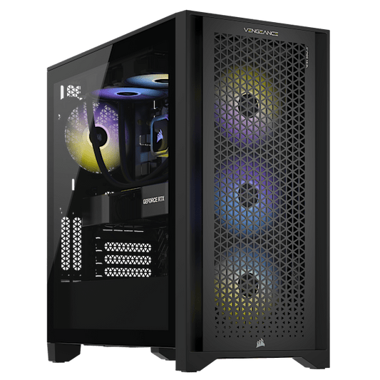 VENGEANCE i7400 Gaming PC: Intel Core i9-12900K, NVIDIA RTX 4090, 64GB DDR5 5600 MTs Memory, 2TB NVMe SSD (Certified Refurbished)