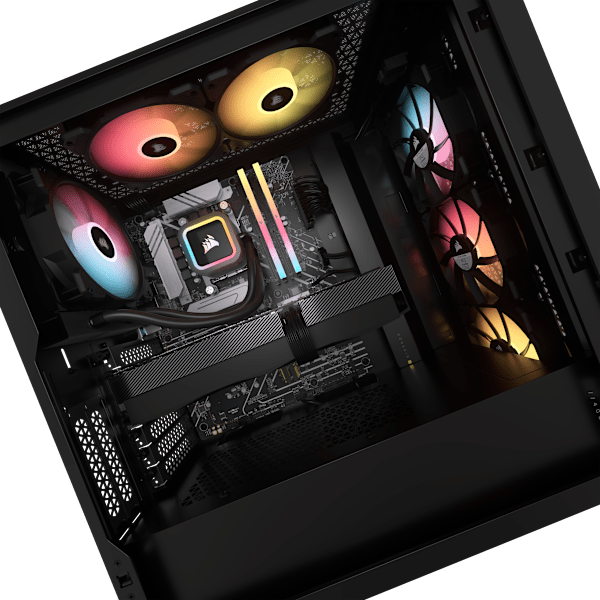 VENGEANCE a7400 Gaming PC: AMD Ryzen 5 9600X, GeForce RTX 4060 Ti, 32GB DDR5, 1TB M.2 SSD, Win11 Home (Certified Refurbished)
