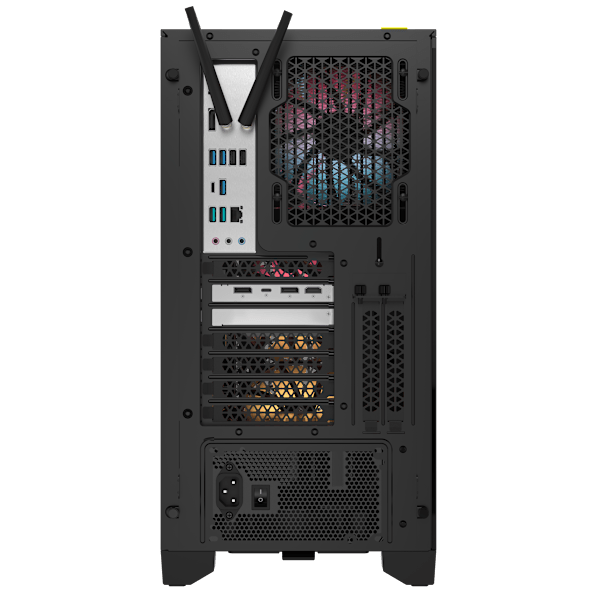 VENGEANCE a7400 Gaming PC: AMD Ryzen 5 9600X, GeForce RTX 4060 Ti, 32GB DDR5, 1TB M.2 SSD, Win11 Home (Certified Refurbished)