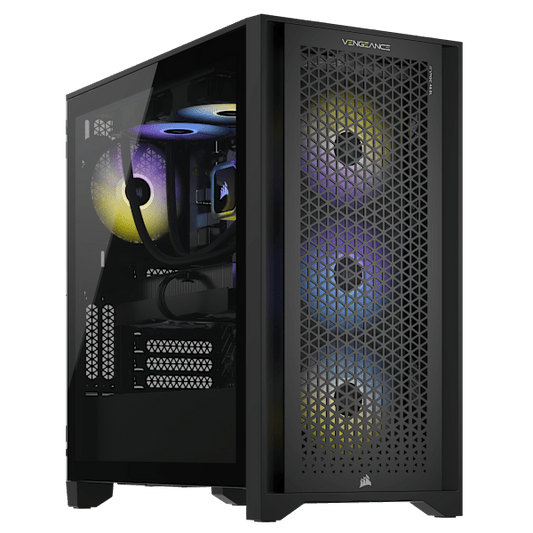 VENGEANCE a7400 Gaming PC: AMD Ryzen 7 9700X, GeForce RTX 4070 Super, 32GB DDR5, 1TB M.2 SSD, Win11 Home (Certified Refurbished)