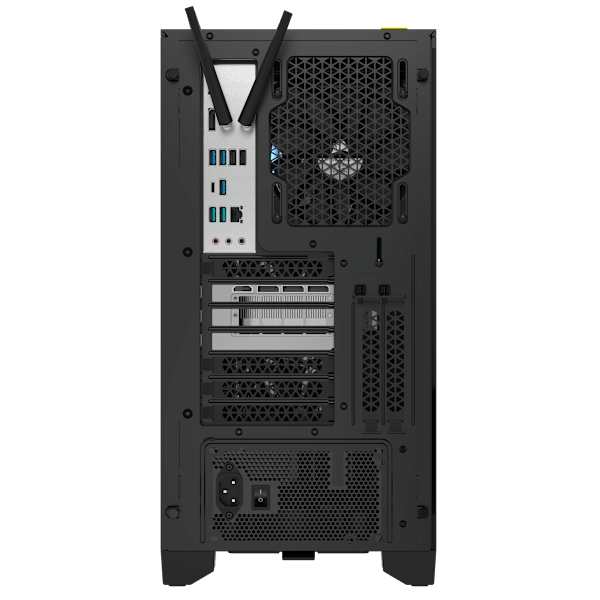 VENGEANCE a7400 Gaming PC: AMD Ryzen 7 9700X, GeForce RTX 4070 Ti Super, 32GB DDR5, 1TB M.2 SSD, Win11 Home (Certified Refurbished)