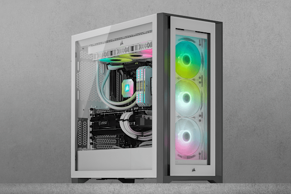 iCUE H150i ELITE CAPELLIX Liquid CPU Cooler — White (Refurbished)
