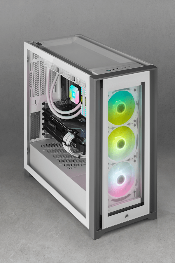 iCUE H150i ELITE CAPELLIX Liquid CPU Cooler — White (Refurbished)